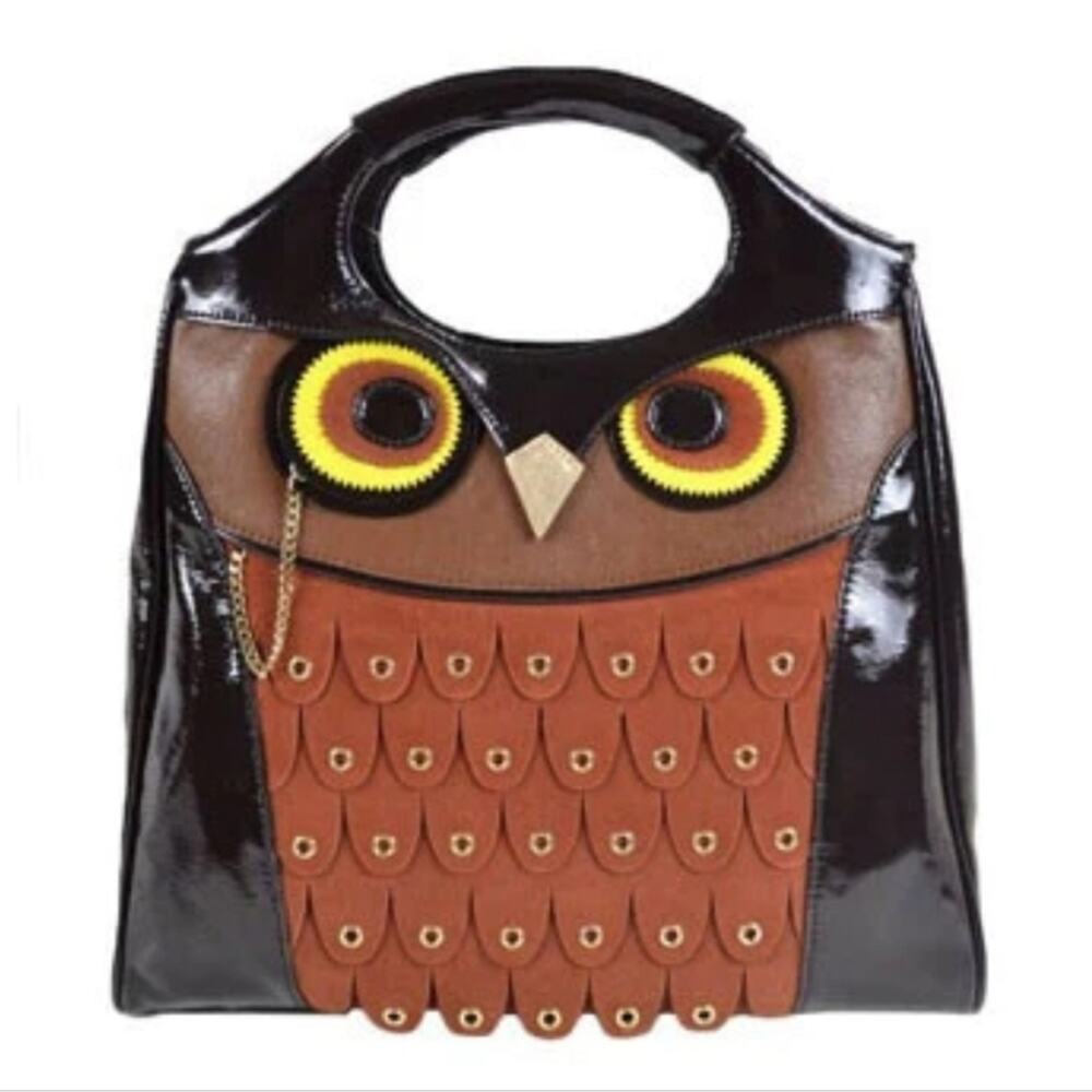 KATE SPADE NEW YORK MAXIMILLIAN MAXWELL OWL TOTE purse bag handbag